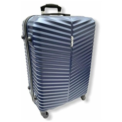 фото Умный чемодан баолис 25358, 115 л, размер l+, синий