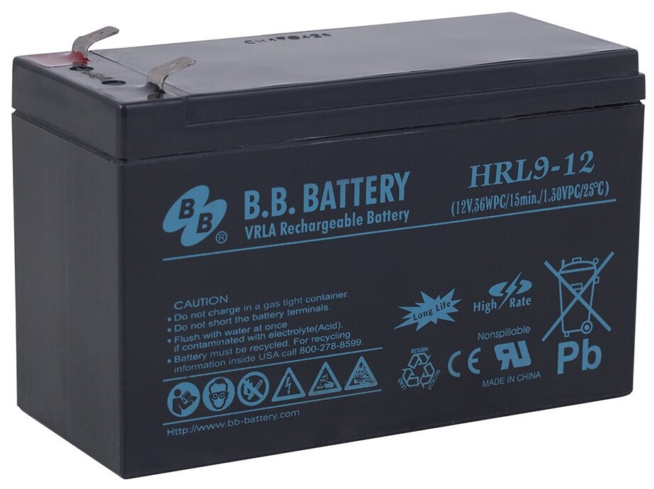 Батарея для ИБП B. B. Battery HRL 9-12