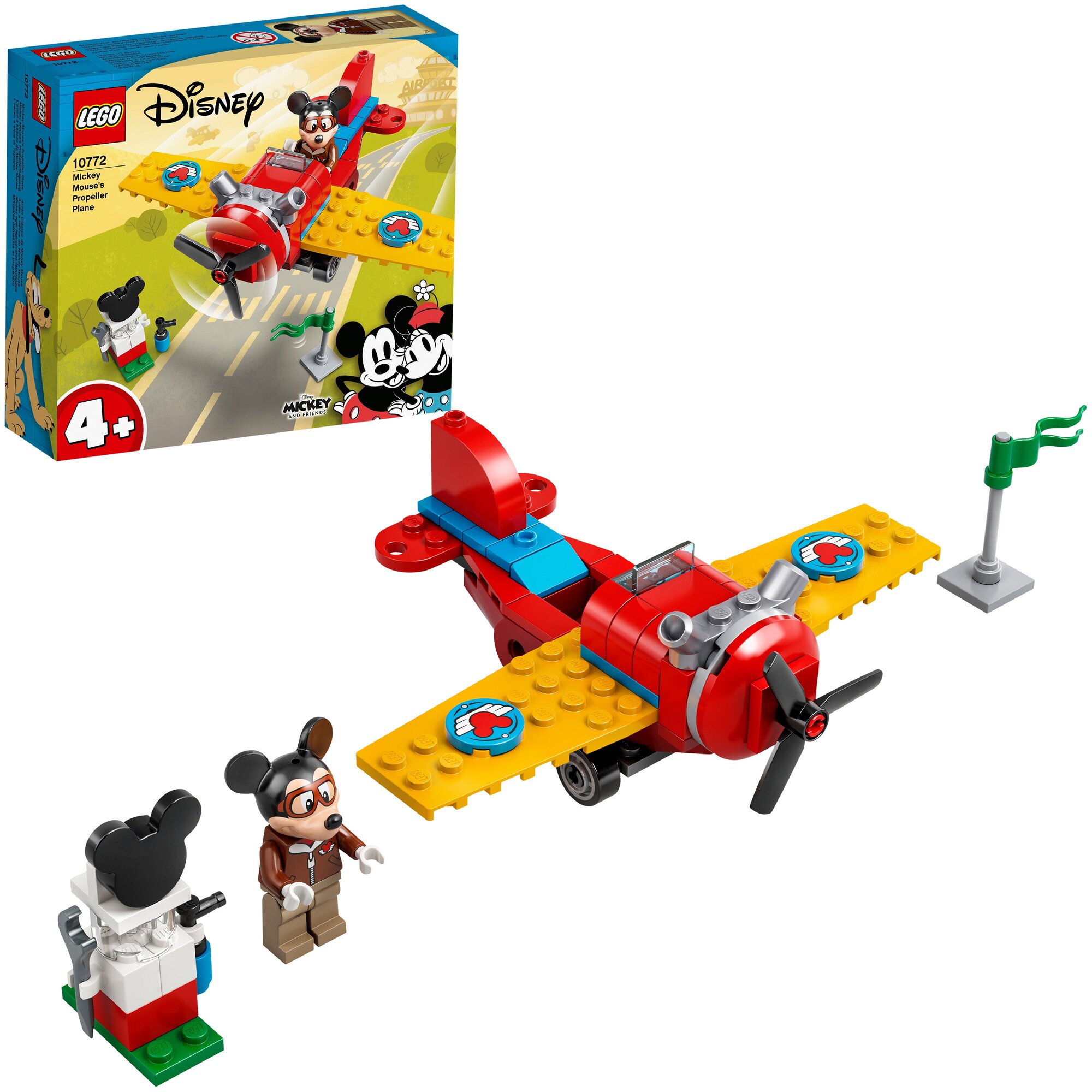 Конструктор LEGO Mickey and Friends Винтовой самолёт Микки - фото №3