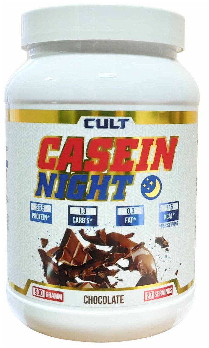 Cult Protein Casein - 900 грамм, шоколад