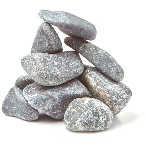 Камни для бани Серпентинит шлифованный 10 кг (фракция 80-130 мм.)