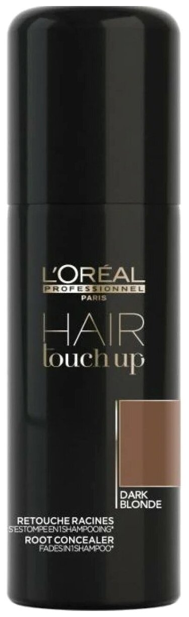 Консилер L'Oreal Professionnel Hair Touch Up для волос, темный блонд, 75 мл