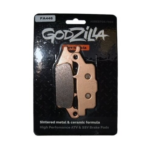 Тормозные колодки FA446 для Yamaha Grizzly FA446 Godzilla