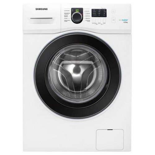 Стиральная машина Samsung WF60F1R2E2WDBY белый с черным 4699000₽