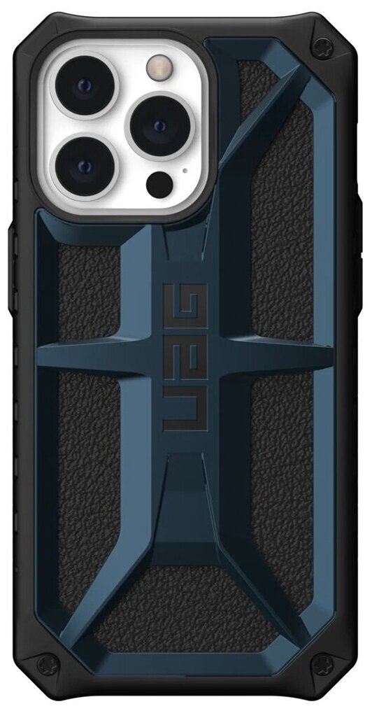 Чехол UAG Monarch Series Case для iPhone 13 Pro тёмно-синий (Mallard)