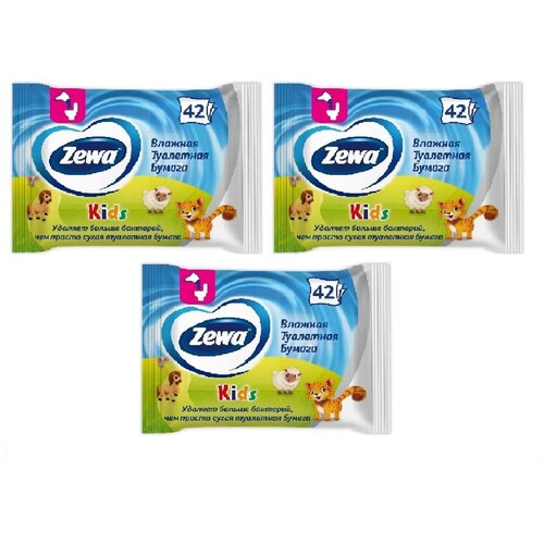 Влажная туалетная бумага Comfort smart №42, 3 уп