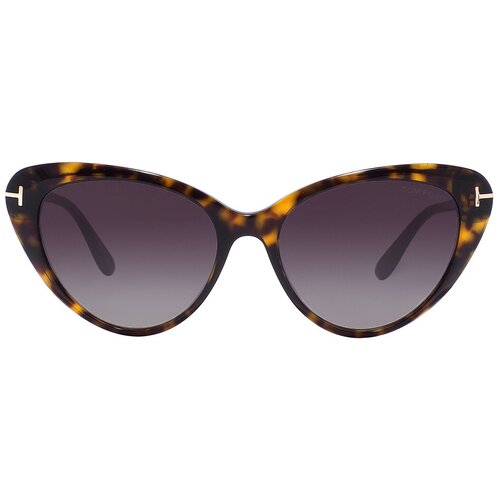 Солнцезащитные очки Tom Ford Tom Ford 869 52T Harlow, коричневый солнцезащитные очки tom ford бабочка градиентные поляризационные для женщин черный