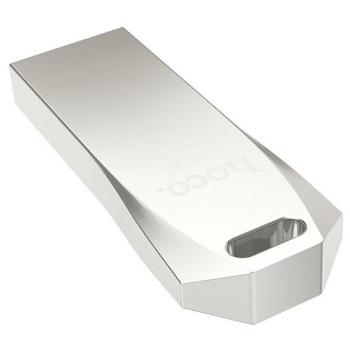 USB флеш-накопитель HOCO UD4, 8GB, серебристый флэш накопитель hoco 6957531099857 ud4 usb 128gb 2 0 silver