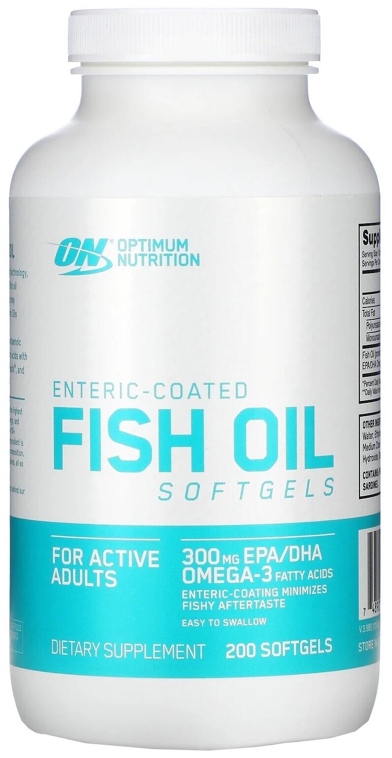  OPTIMUM NUTRITION Fish Oil, 200 .