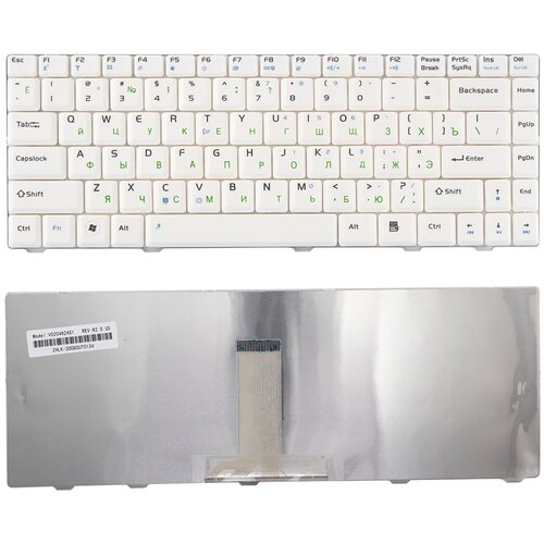 Клавиатура для ноутбука Asus F80, F80S, X82 белая блок питания anybatt 22 u28 142 19v 4 74a 90w 5 5 2 5 mm для asus x55vd 90n5oc118w28465843au x70io x72v x7bjf x82l z53j z83t x58 m51 f6a x50z f80l x52n x80l l5000 x59 n60dp x52f f5c pro5dip f80cr f3sa g53jw