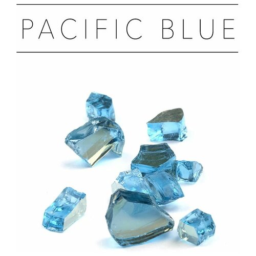 Стеклянная крошка Premium Pacific Blue, 500г