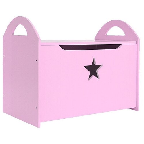 фото Детский сундук (ящик) фиолетовый со звездочкой посиделкин