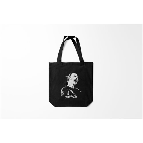 фото Сумка-шоппер / 40х40 см / футбол / сборная швеции zlatan ibrahimovic burnettie