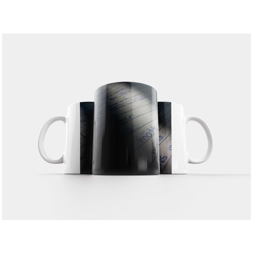 фото Кружка "свет, текст, примечания" 320 мл lotsprints