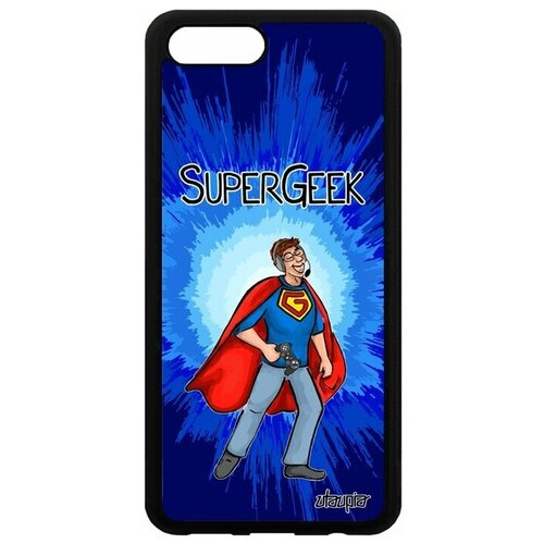 фото Чехол для honor v10 / view 10, "супергик" geek комикс utaupia