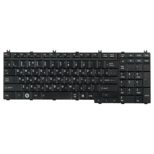 Клавиатура для ноутбука Toshiba Satellite A500 A505 L350 L355 L500 L505 L550 F501 P200 P300 P500 P505 X200 Qosmio F50 G50 X300 X305 1028₽
