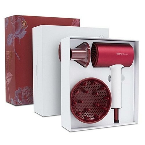 Фен Soocas Фен Soocas H5-T в подарочной упаковке повязка для волос red 328000₽