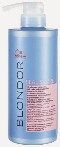 Изображение товара Wella Blondor Blonde Seal and Care - Стабилизатор цвета и блеска 500 мл