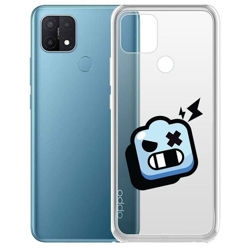 фото Чехол-накладка clear case brawl stars-роборубка для oppo a15 krutoff group