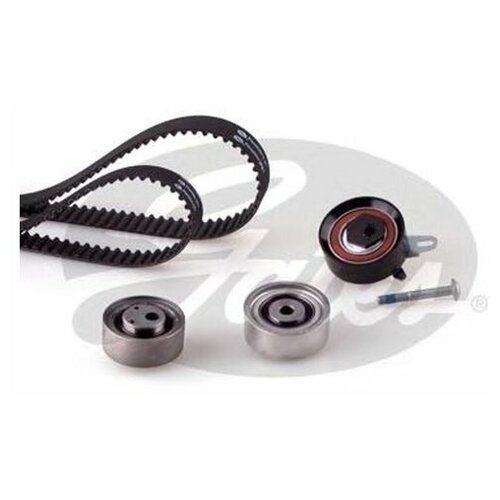 фото Комплект грм vag a2/3/4/6/fabia/golf/passat 1.4/1.9/2.0 <=2013 (2 ролика + ремень 120з.) gates k045323xs