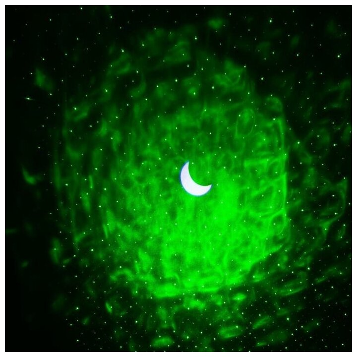 Лазерный проектор"Монпасье", d=14 см, Usb, MicroUSB, реагирует на звук, RGB Luazon Lighting 6978447 . - фотография № 7
