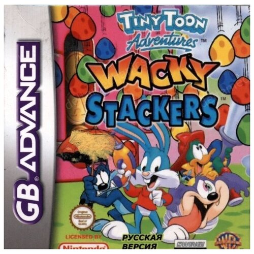 Tiny Toon Wacky игра для игровой приставки GBA 892₽