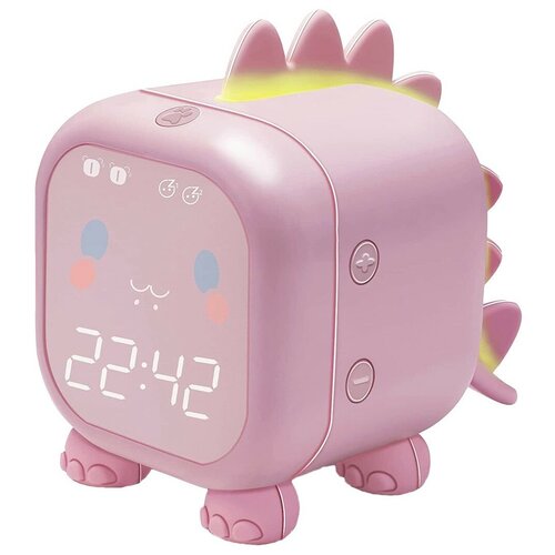 Детский электронный будильник LaLa-Kids Динозавр