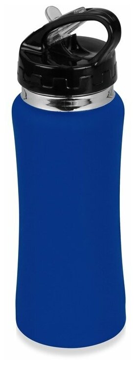 Бутылка спортивная "Коста-Рика" 600мл, синий