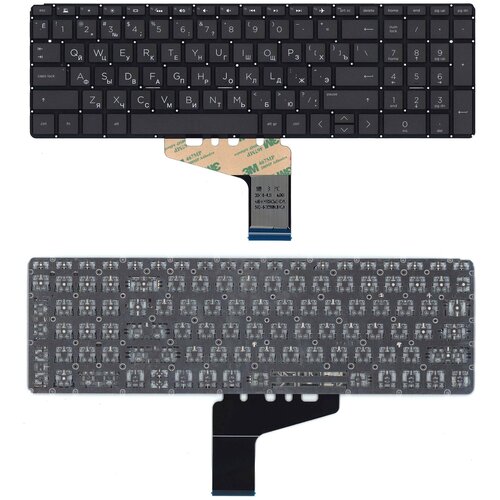 Клавиатура для ноутбука HP Omen 15-DH черная клавиатура keyboard для ноутбука hp omen 15 dh черная