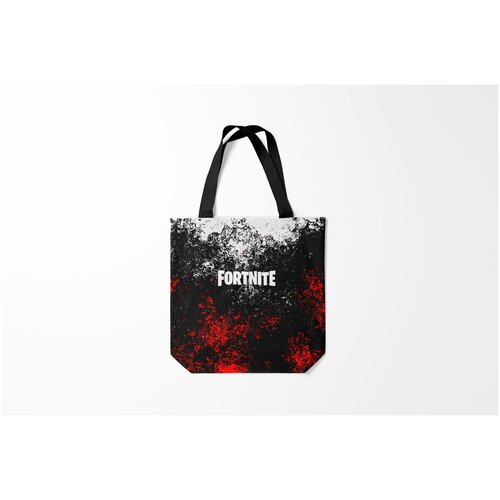 фото Сумка-шоппер / 40х40 см / геймерам / fortnite burnettie