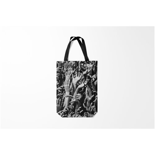 фото Сумка-шоппер / 31х42 см / тренды / разные hands burnettie