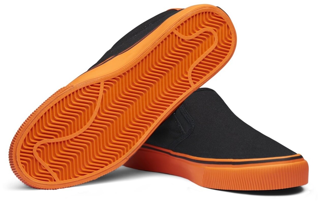 Мужские лёгкие туфли (слипоны) The 24Hr Slip On (Black/Orange 