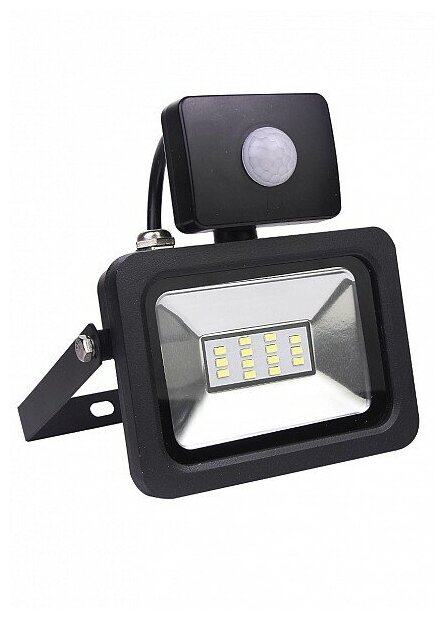 FL-LED Light-PAD SENSOR 10W Grey 4200К 850Лм 10Вт AC220-240В 122x150x45мм 250г - С датчиком, цена за 1 шт.