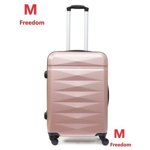 фото Freedom / чемодан m 63 см пудровый нет бренда
