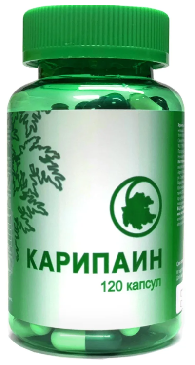 Карипаин капс., 130 г, 120 шт., нейтральный, 1 уп.