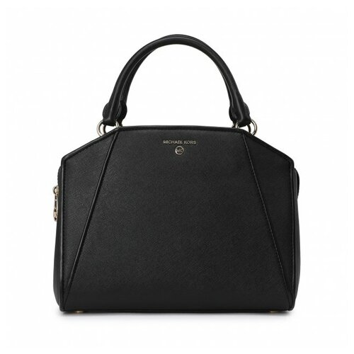 Женская кожаная сумка Michael Kors 30F1G9CS2L-BLACK