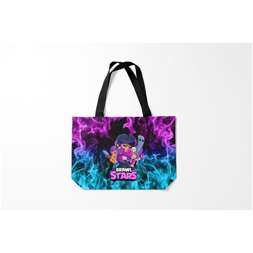 фото Сумка-шоппер / 46х35 см / геймерам / brawl stars bibi burnettie