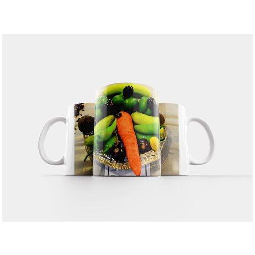 фото Кружка "овощи, морковь, вегетарианец" 320 мл lotsprints