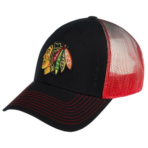 фото Бейсболка с сеточкой american needle 44612a-cbh chicago blackhawks cross fade nhl, размер one