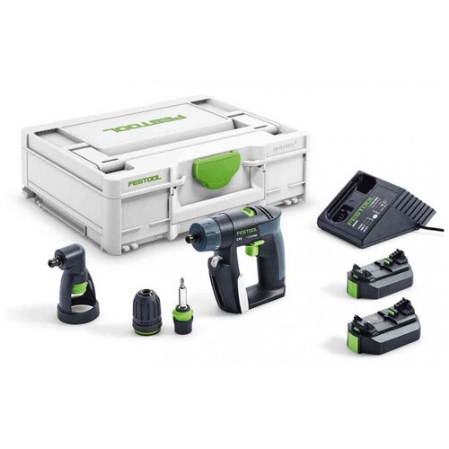 Аккумуляторная дрель-шуруповёрт FESTOOL CXS 26-Set 576093 3500000₽