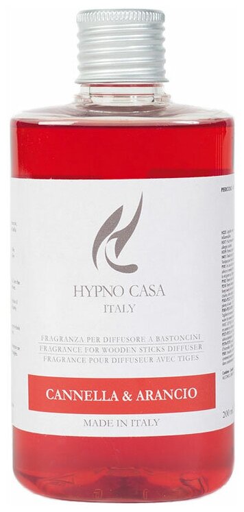 Жидкость для диффузора Hypno Casa корица и апельсин (Cannella & Arancio), 200 мл