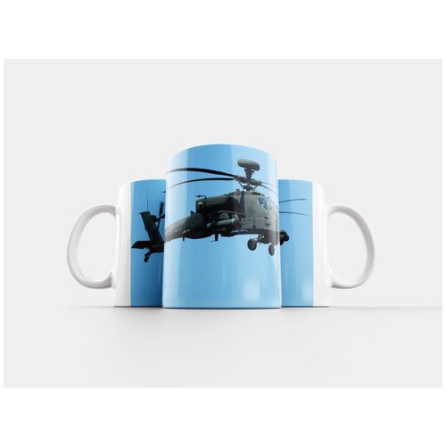 фото Кружка "апач, вертолет, военный" 320 мл lotsprints
