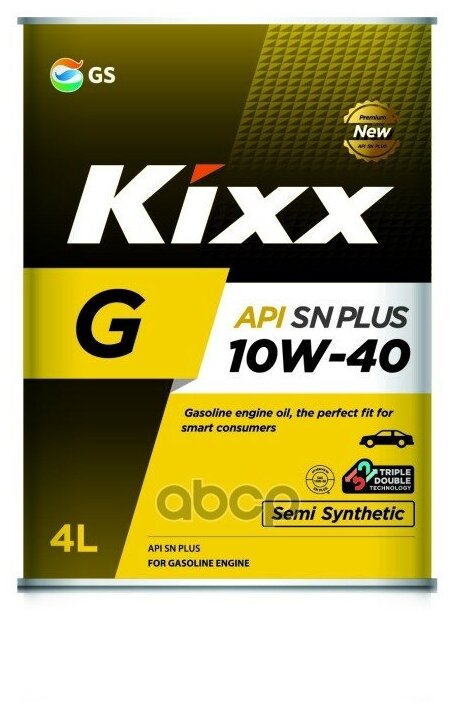 Kixx Масло Моторное Kixx G 10W-40 Api Sn Plus 4Л L210944tr1