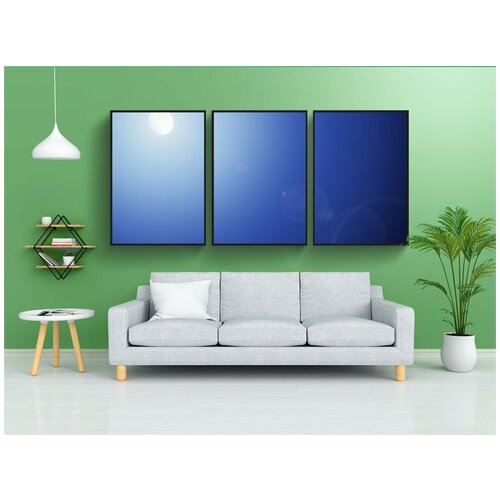 фото Набор модулных постеров для интерьера "аннотация, изобразительное искусство, задний план" 60x90 см. в тубусе, без рамки lotsprints