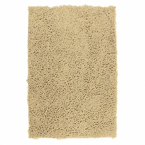 Коврик для ванной FLUMEN Шегги Camel 60х90 см светло-бежевый