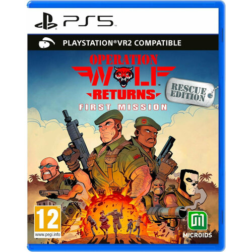 Operation Wolf Returns: First Mission - Rescue Edition (поддержка PS VR 2) PS5 ps5 игра microids operation wolf returns first mission rescue edition