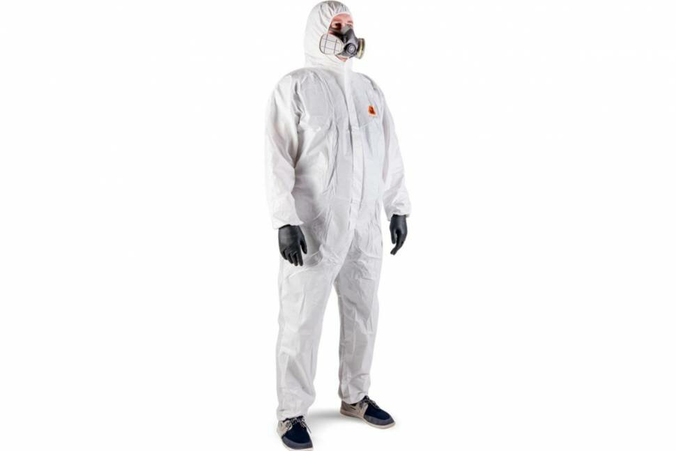 Комбинезон химзащиты с дышащей вставкой на спине Jeta Safety размер 52-54/XL JPC65-XL