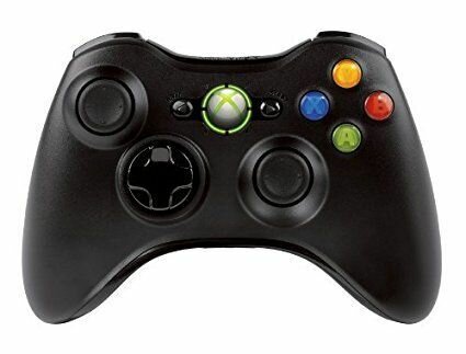 Геймпад беспроводной Microsoft Wireless Controller для Xbox 360 Black Черный Xbox 360