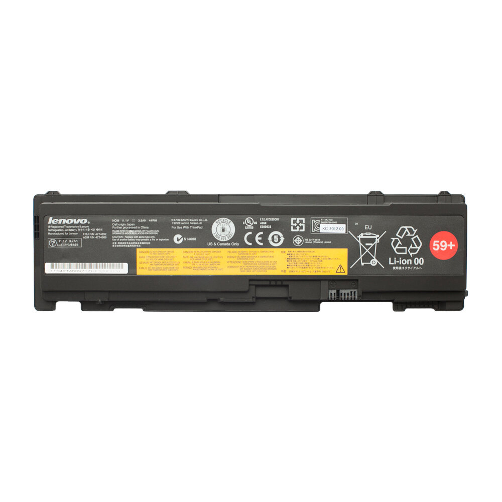 Аккумулятор для ноутбука Lenovo ThinkPad T410s / ThinkPad T400s / 42T4689 / 42T4832 - батарея ORG 44Wh