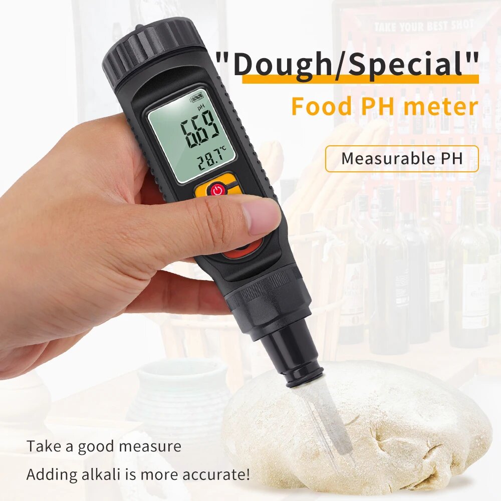 Изображение Цифровой рН-метр JUANJUAN Food PH Meter, 2 in 1 Food Meter